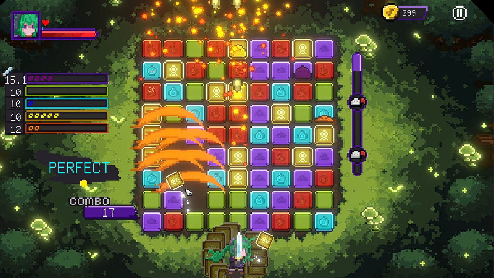 #1. 节奏勇者/ BeatHero Demo (Steam) 由: Rainboar Studios