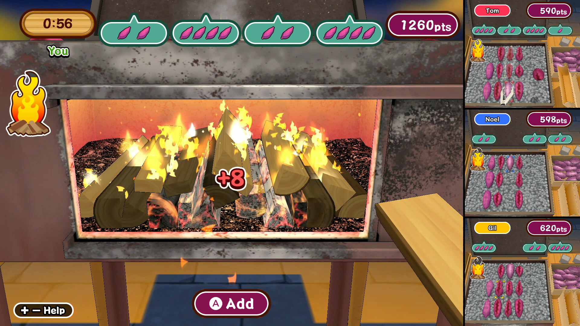 #2. Make it! Yakiimo (Steam) 由: SAT-BOX