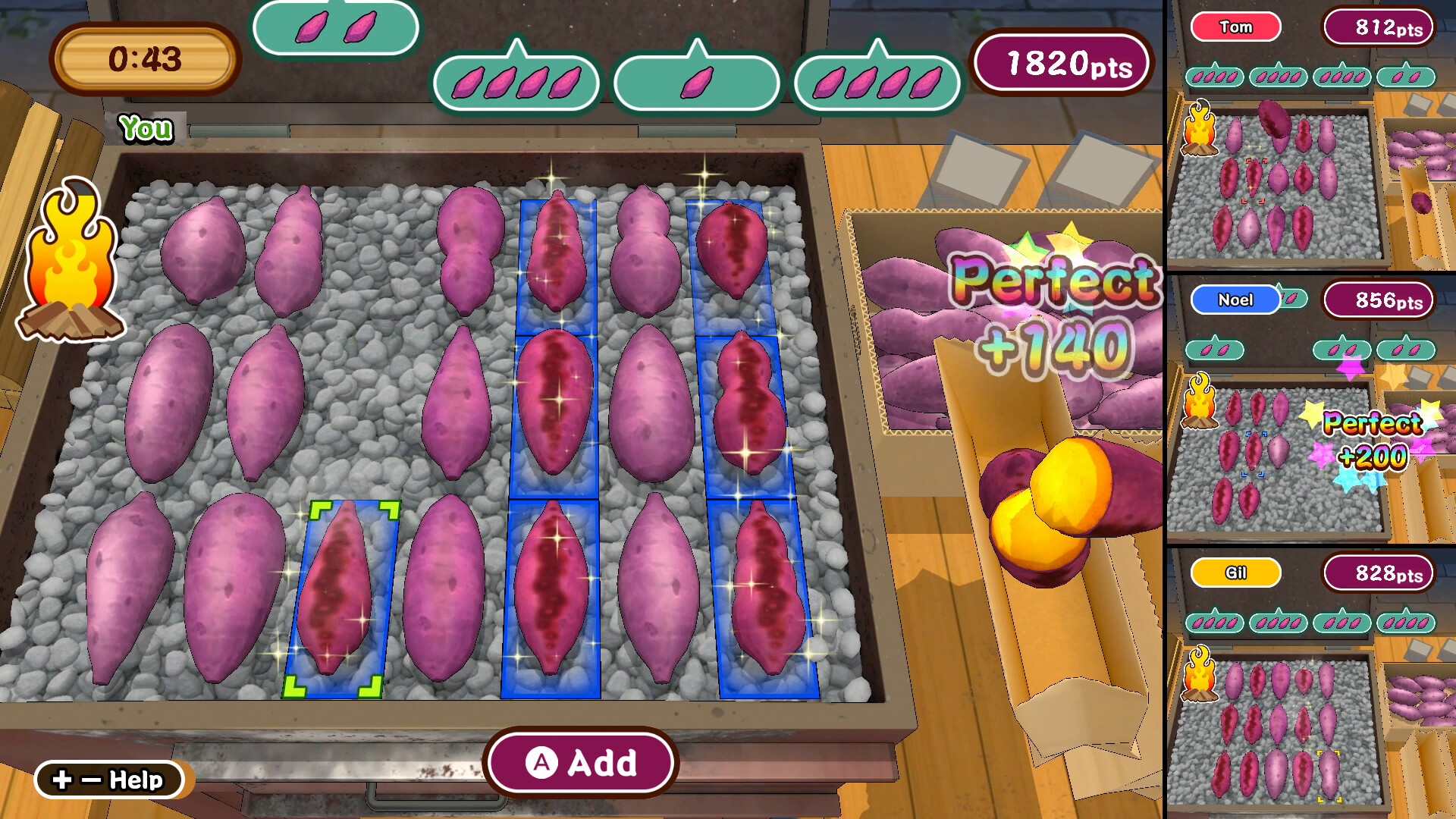 #4. Make it! Yakiimo (Steam) 由: SAT-BOX