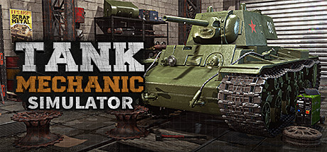 Steam header art for Tank Mechanic Simulator