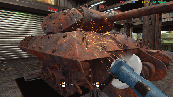 Screenshot z Tank Mechanic Simulator