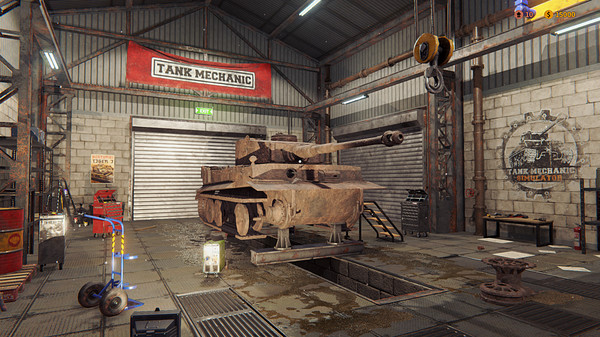 Screenshot z Tank Mechanic Simulator