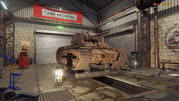Screenshot z Tank Mechanic Simulator