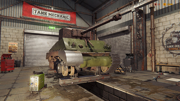 Screenshot z Tank Mechanic Simulator