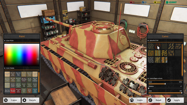 Screenshot z Tank Mechanic Simulator