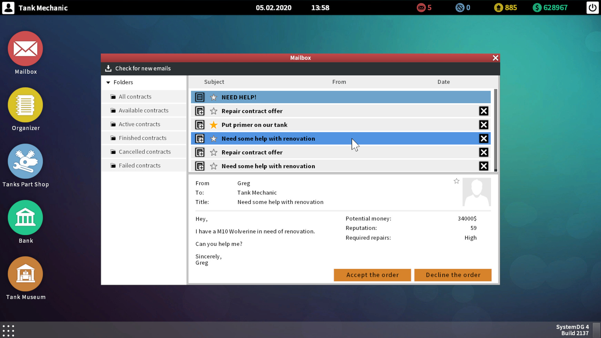 Tank Mechanic Simulator – Screenshot 23