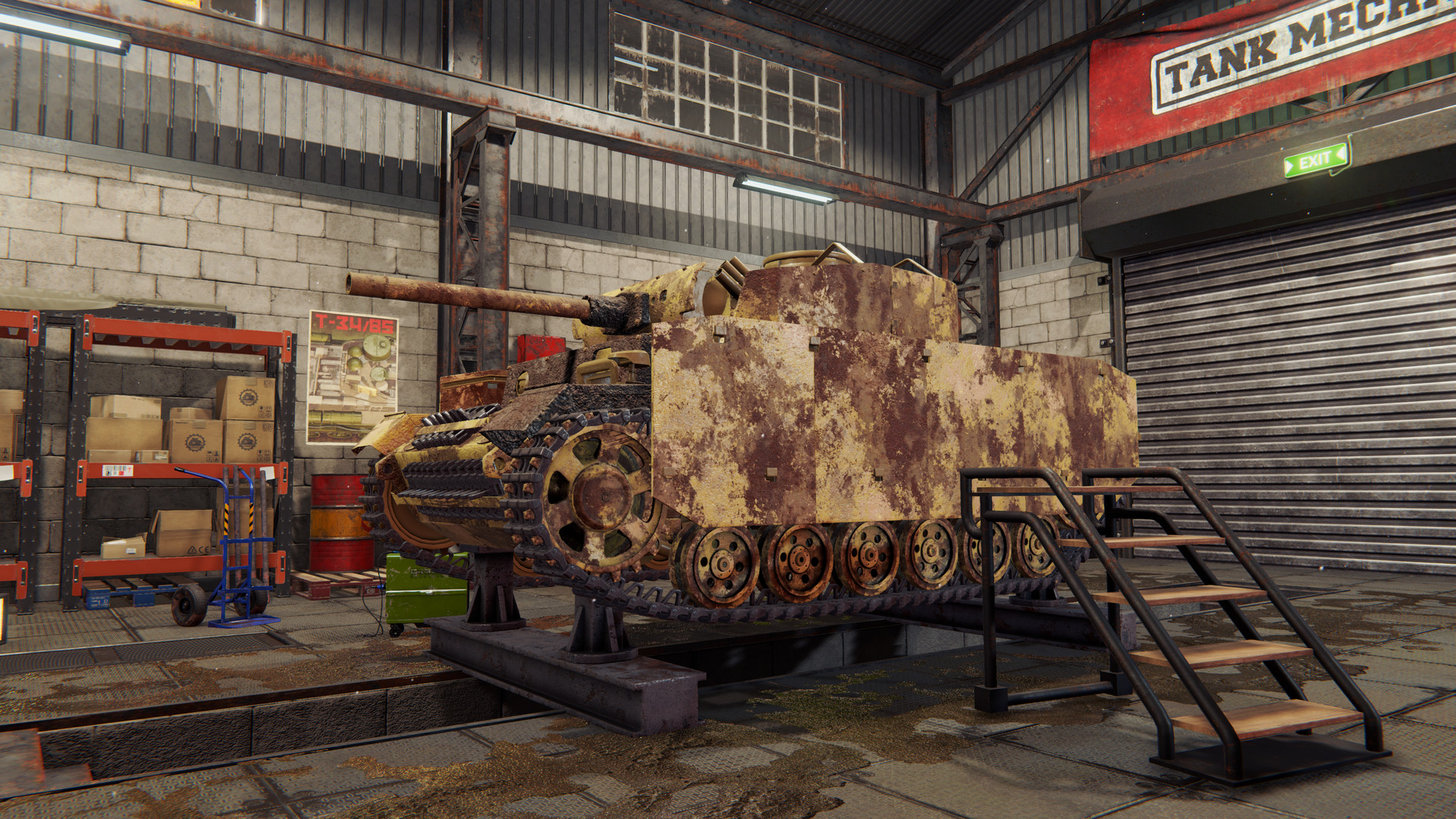 Tank Mechanic Simulator screenshot #7