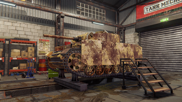 Screenshot z Tank Mechanic Simulator