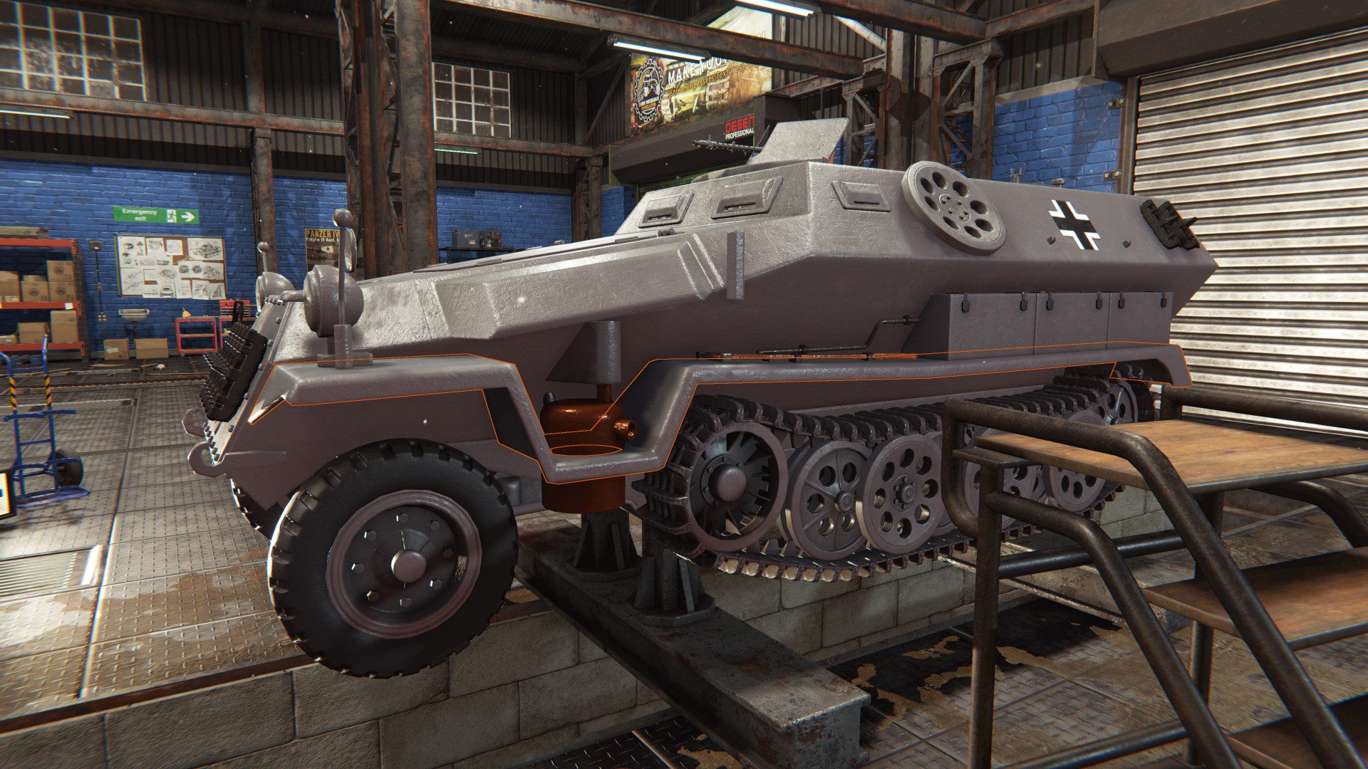 Tank Mechanic Simulator screenshot #3