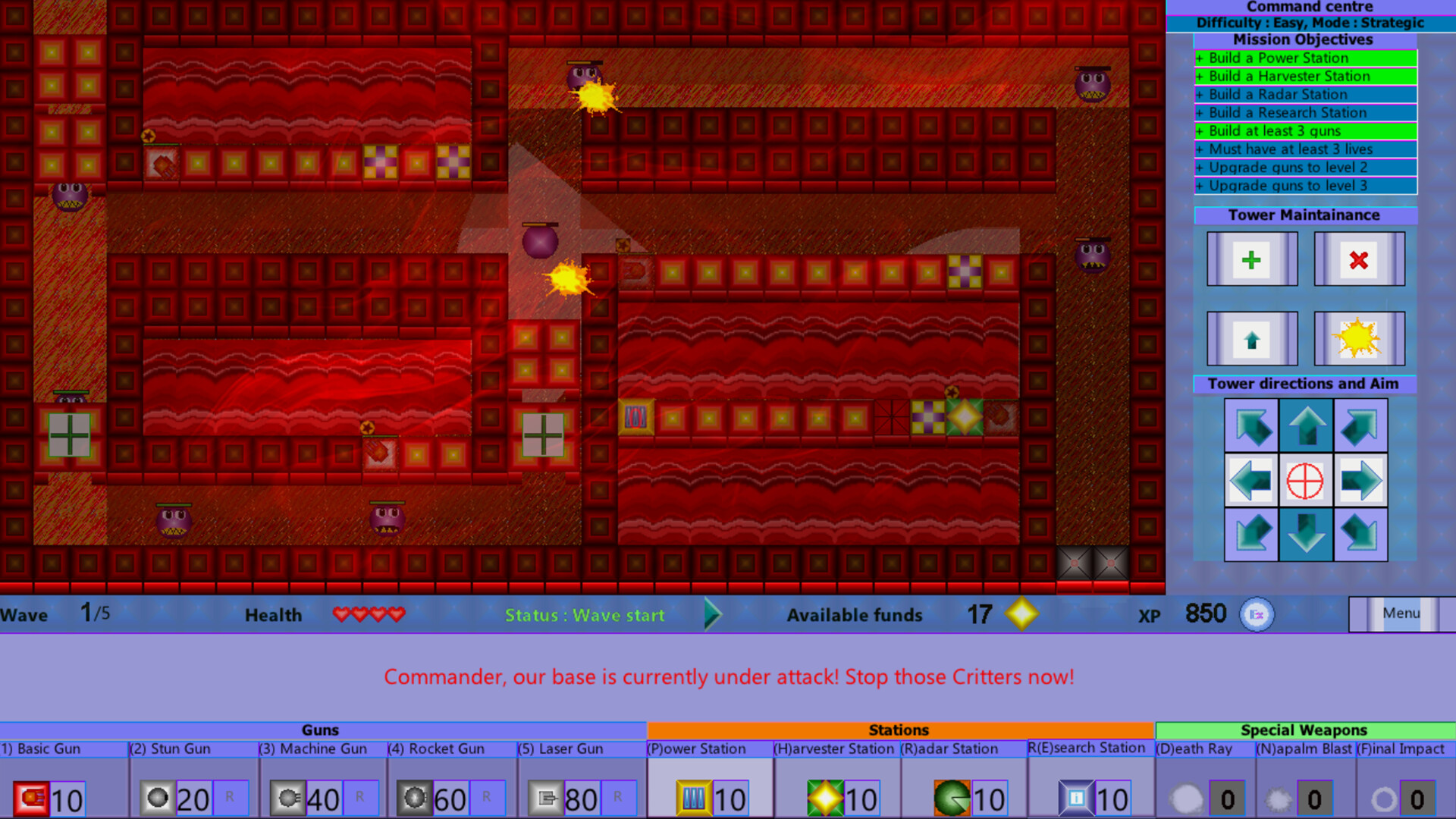 Critter Chaos TD screenshot #4