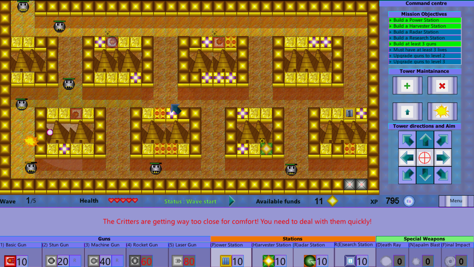 Critter Chaos TD screenshot #5