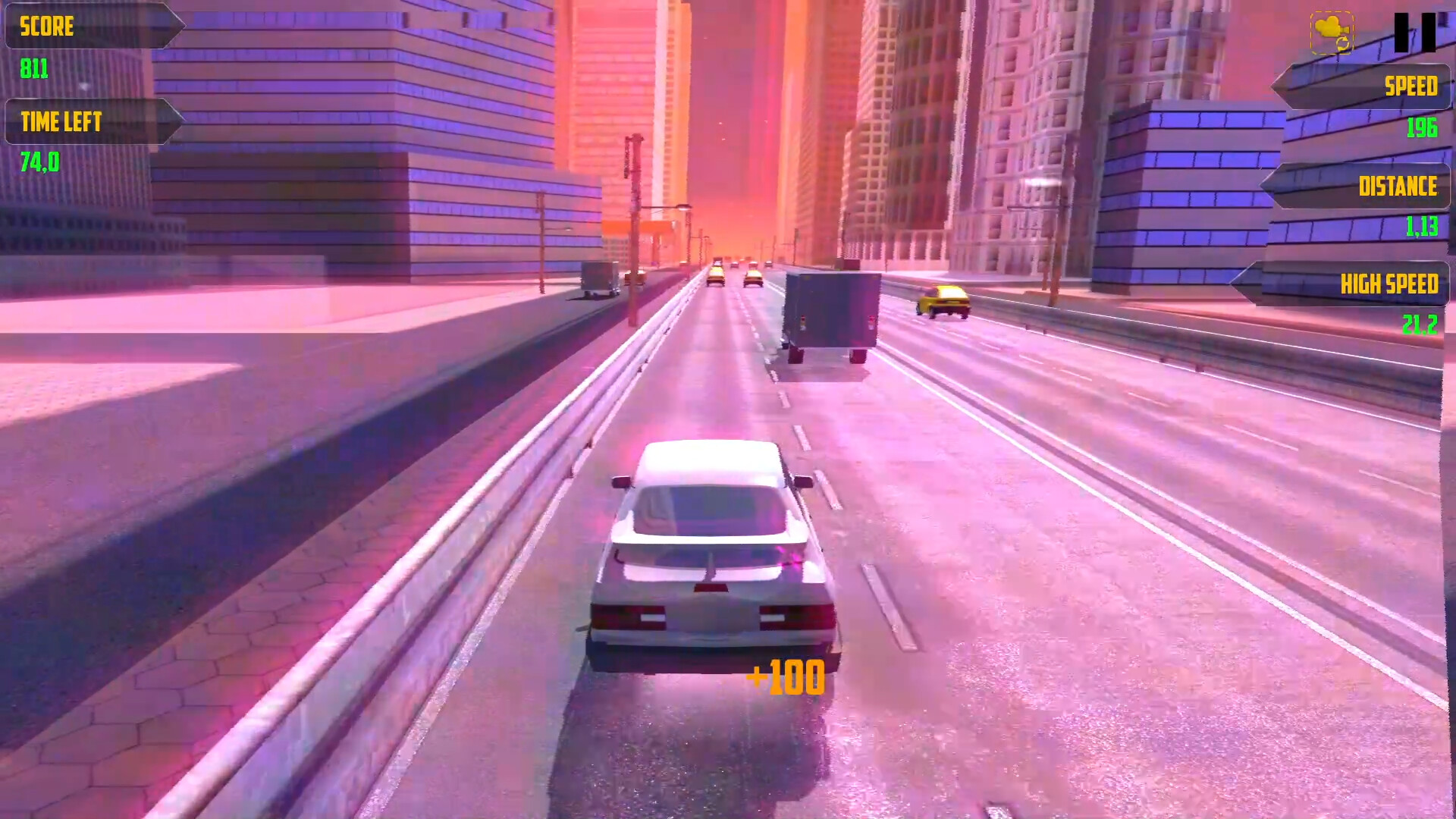 Retrowave Highway screenshot #4