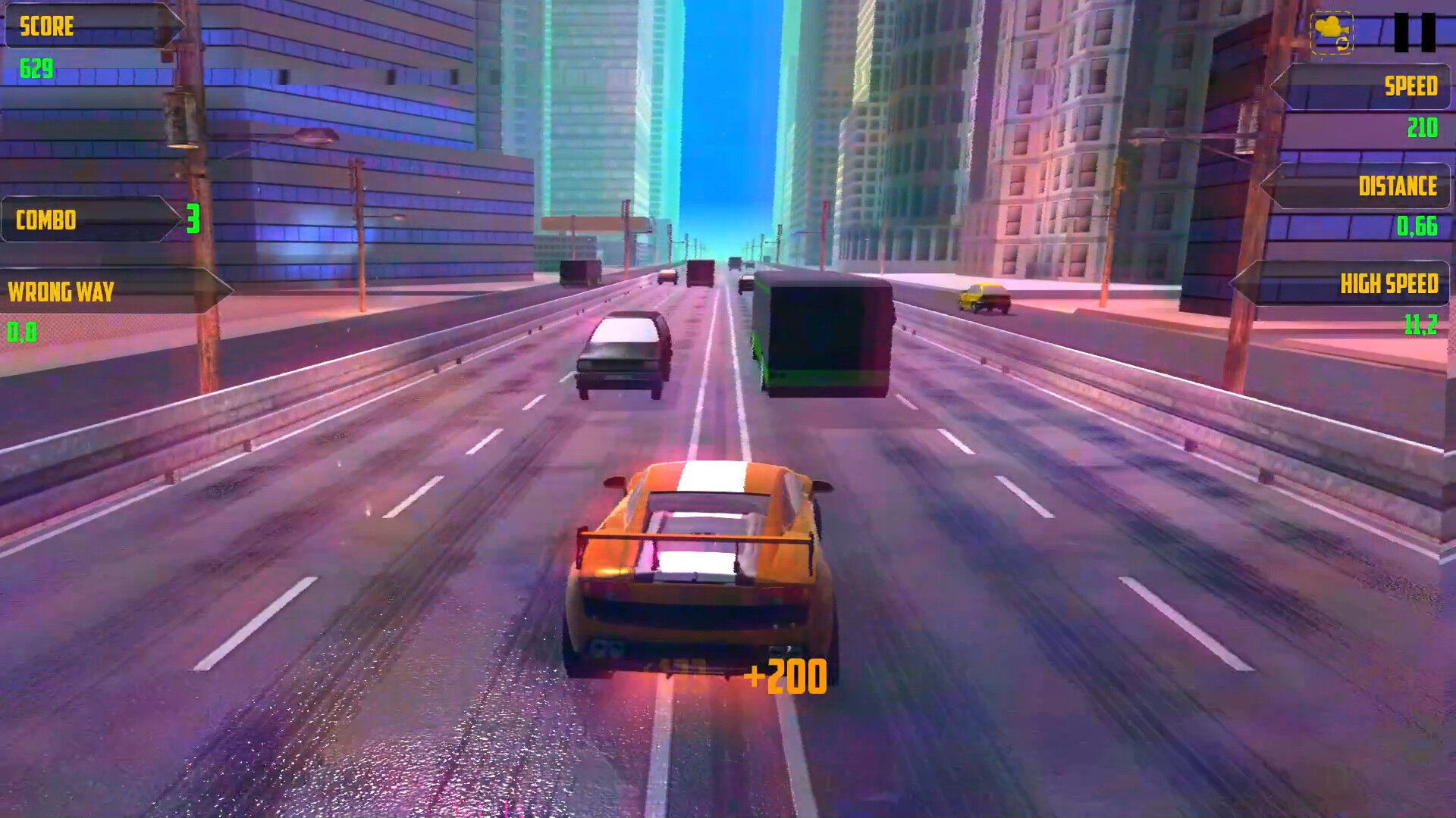 Retrowave Highway screenshot 2