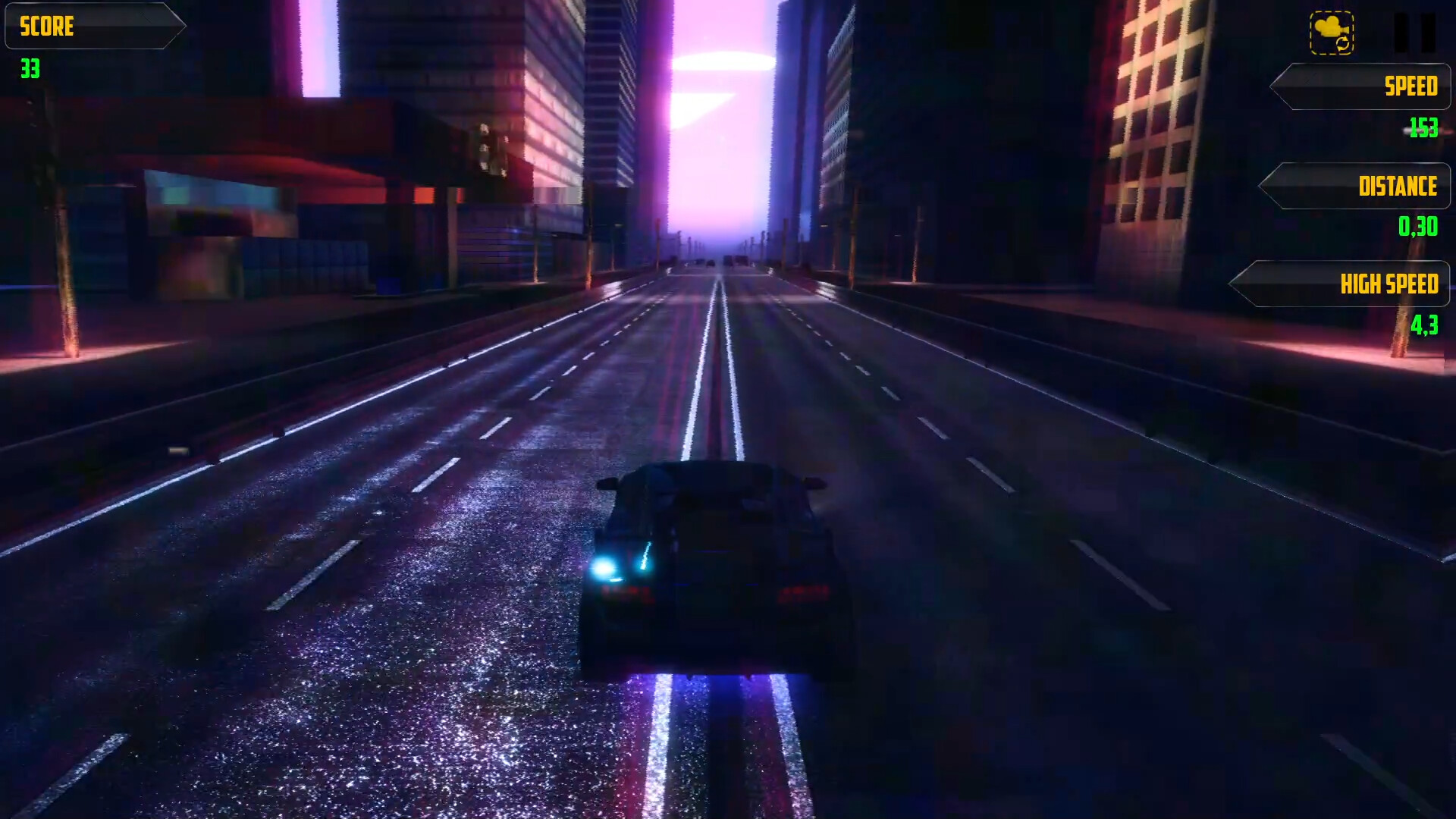 Retrowave Highway screenshot #6