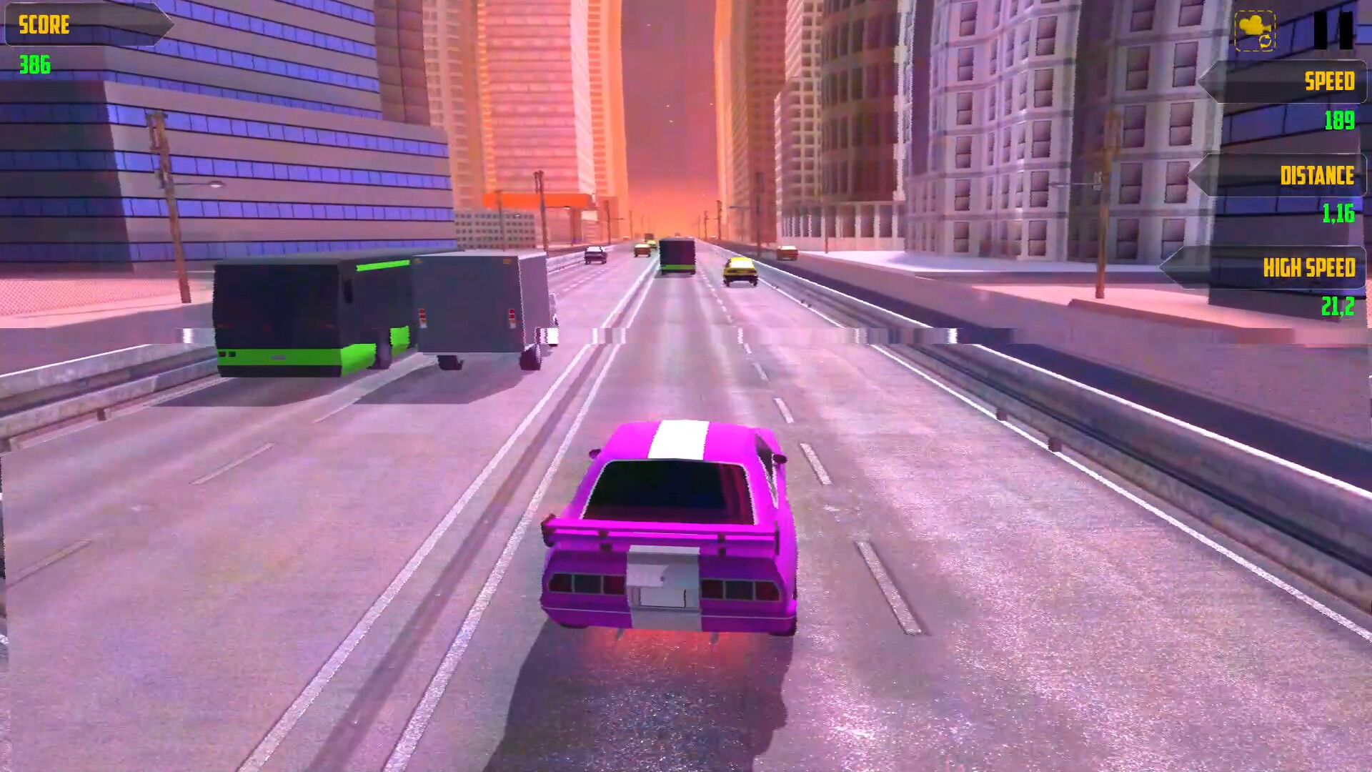 Retrowave Highway Featured Screenshot #1