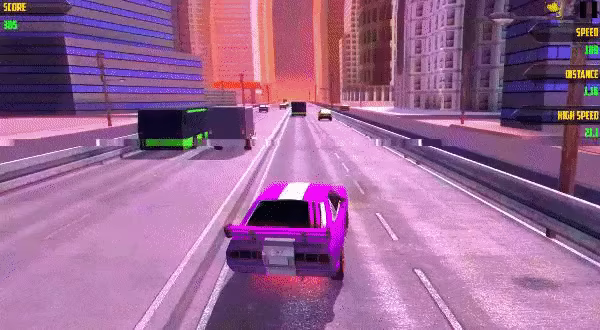 Retrowave Highway video 2