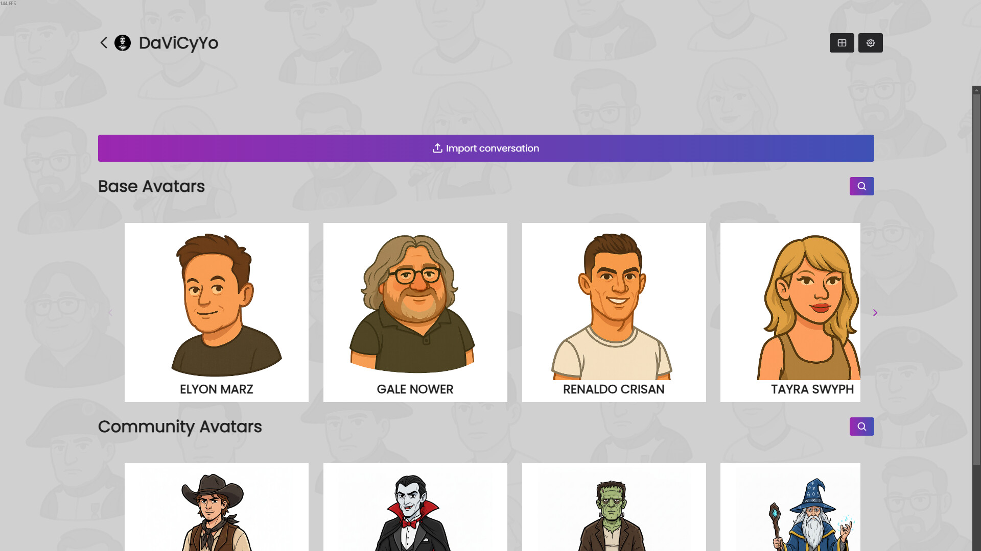 Avatars screenshot 7