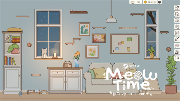 Meow Time: cozy cat room — 8