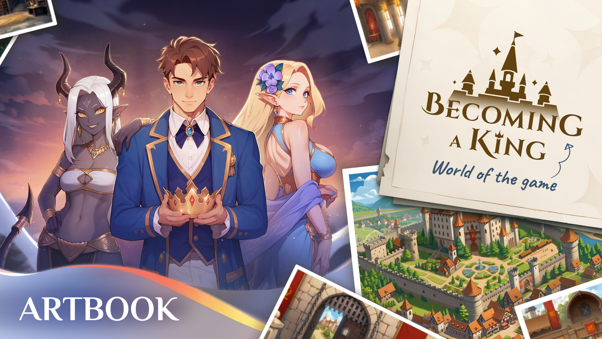 Becoming a King - Digital Artbook Featured Screenshot #1