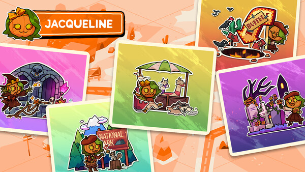 Monster Roadtrip Playable character - Jacqueline