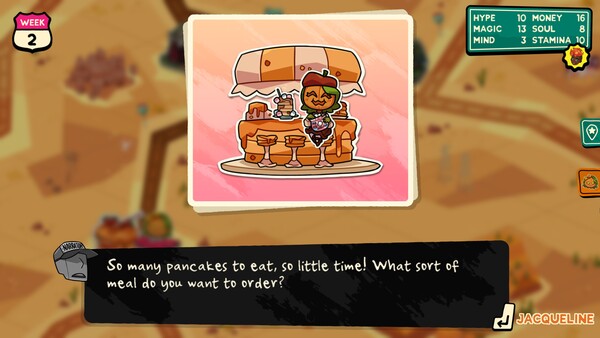 Monster Roadtrip Playable character - Jacqueline