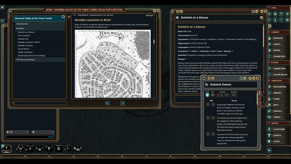 Fantasy Grounds - Shunned Valley of the Three Tombs Collector's Edition
