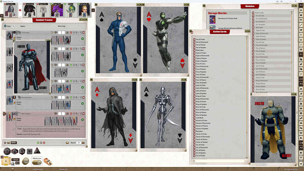 Fantasy Grounds - Savage Worlds - Necessary Evil Action Deck