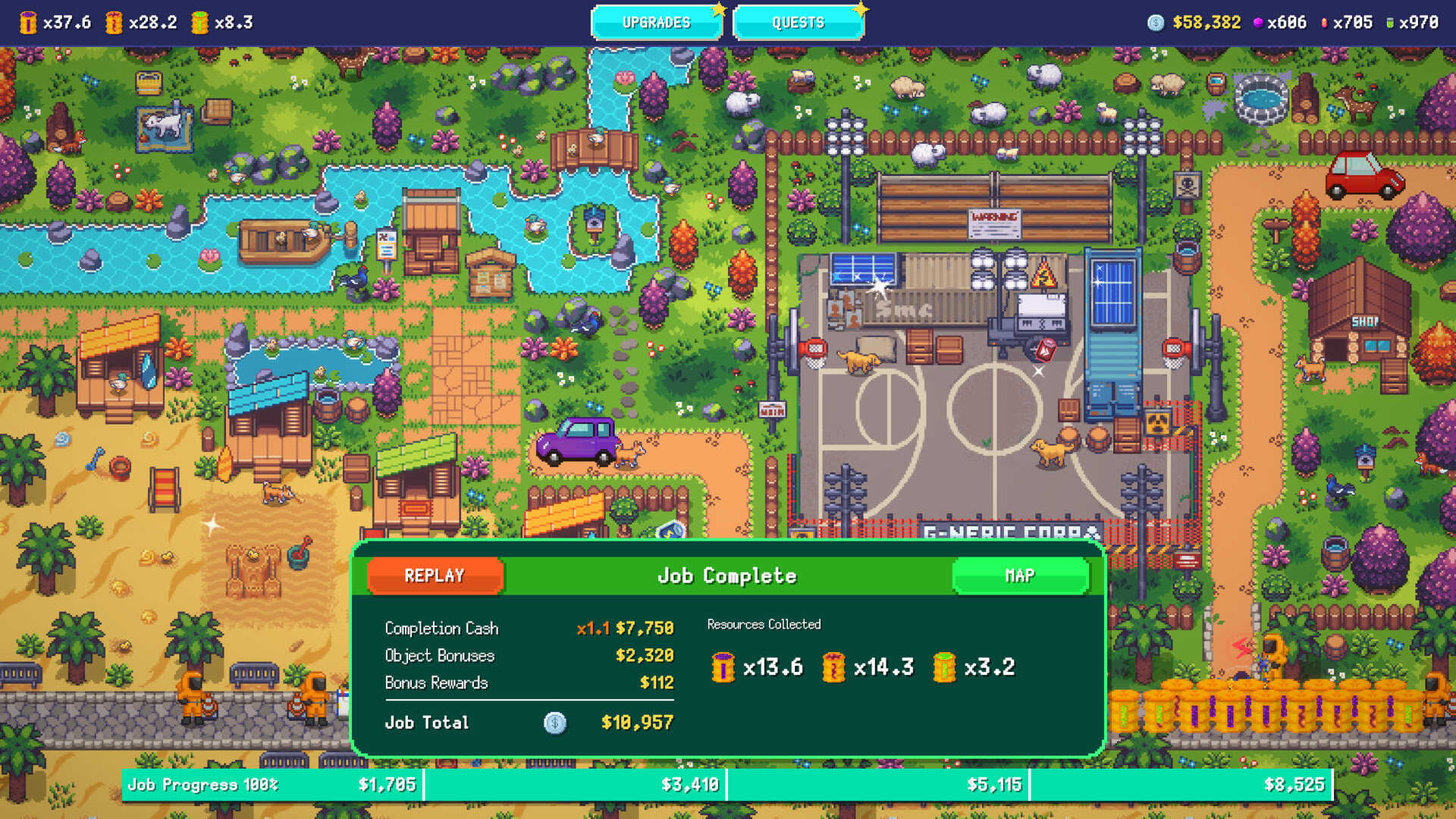 Sludgineers Steam gameplay screenshot 8