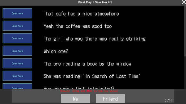 Screenshot of Memory of "Wishes"