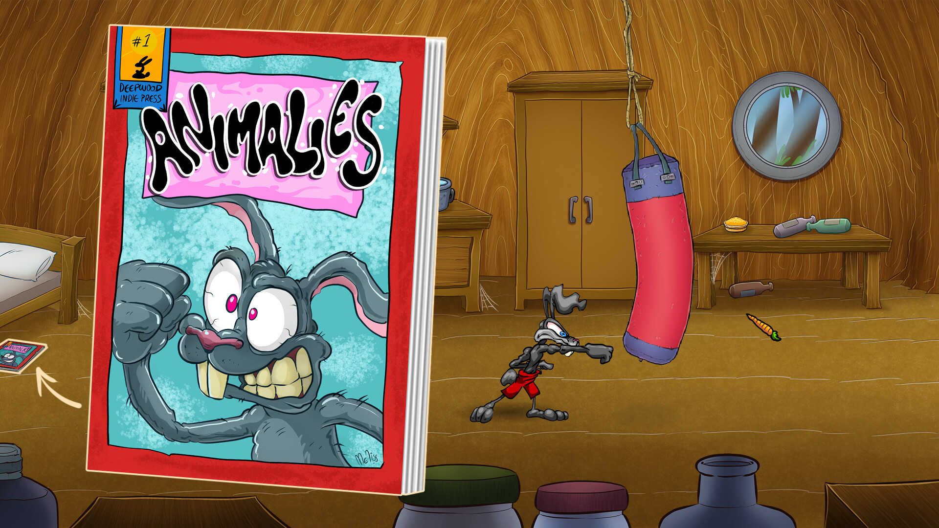 Mutants Ate My Carrots - Animalies Comic Book Featured Screenshot #1