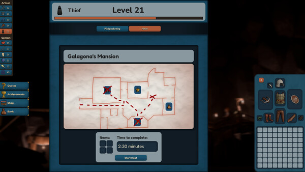 Screenshot 4 of Clayborn Idle - final gameplay screenshot
