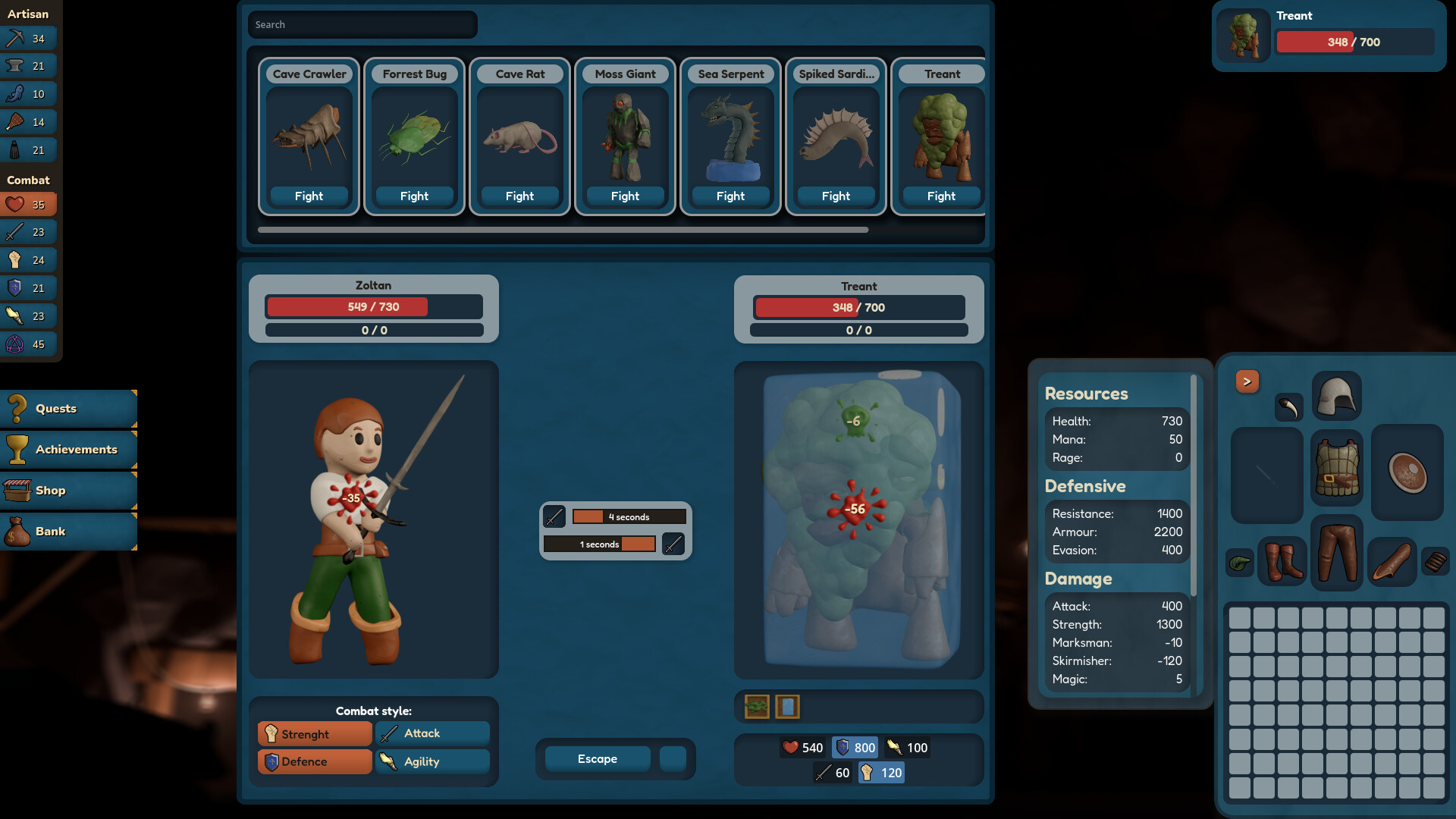 Clayborn Idle Featured Screenshot #1