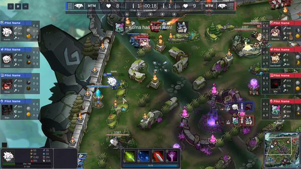 Скриншот 5 из игры MOBA TEAM MANAGER (MTM)