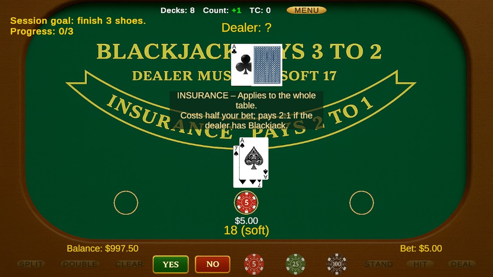 Classic Blackjack screenshot #4
