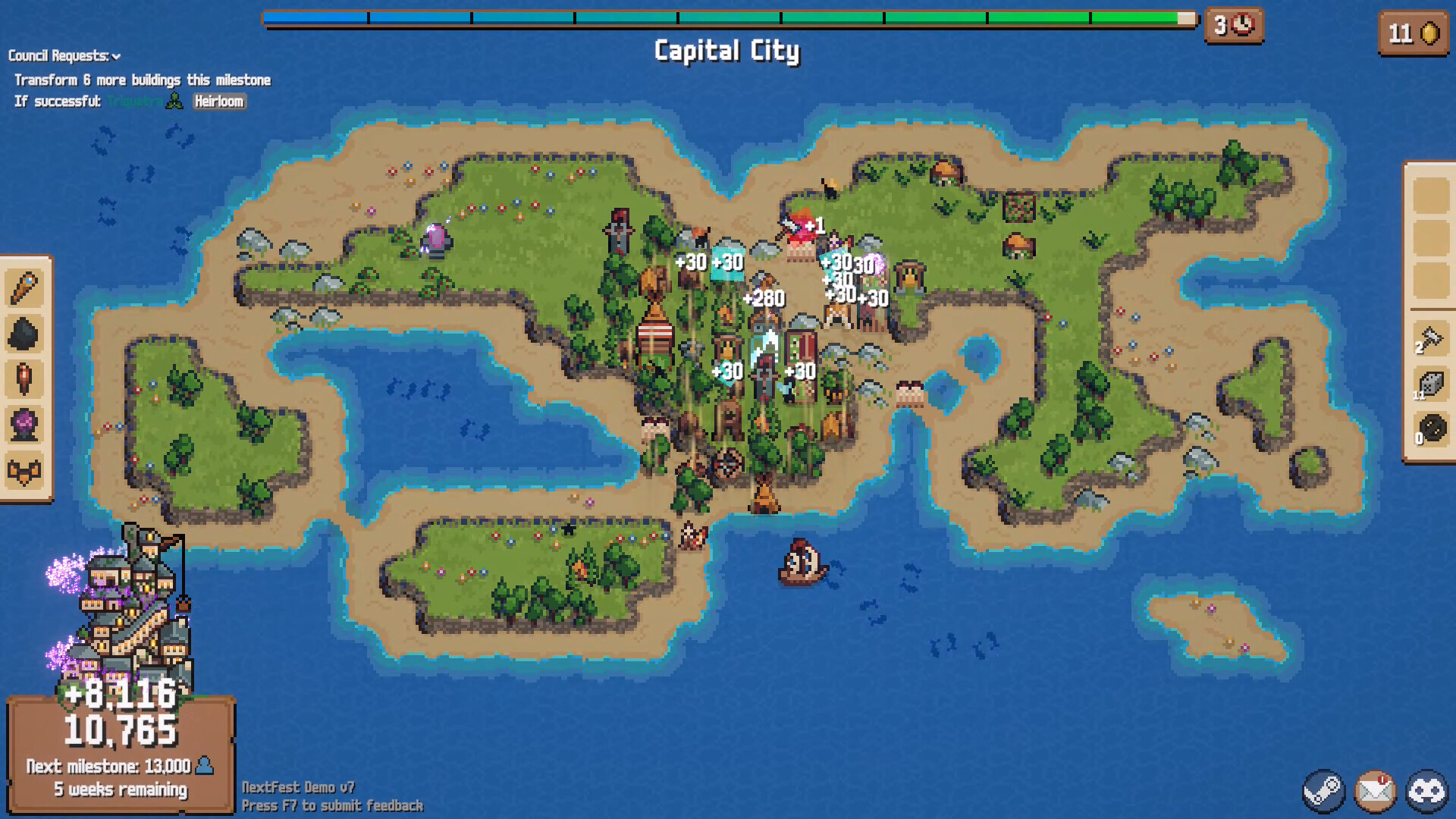 Combolands: Roguelike Citybuilder screenshot #4