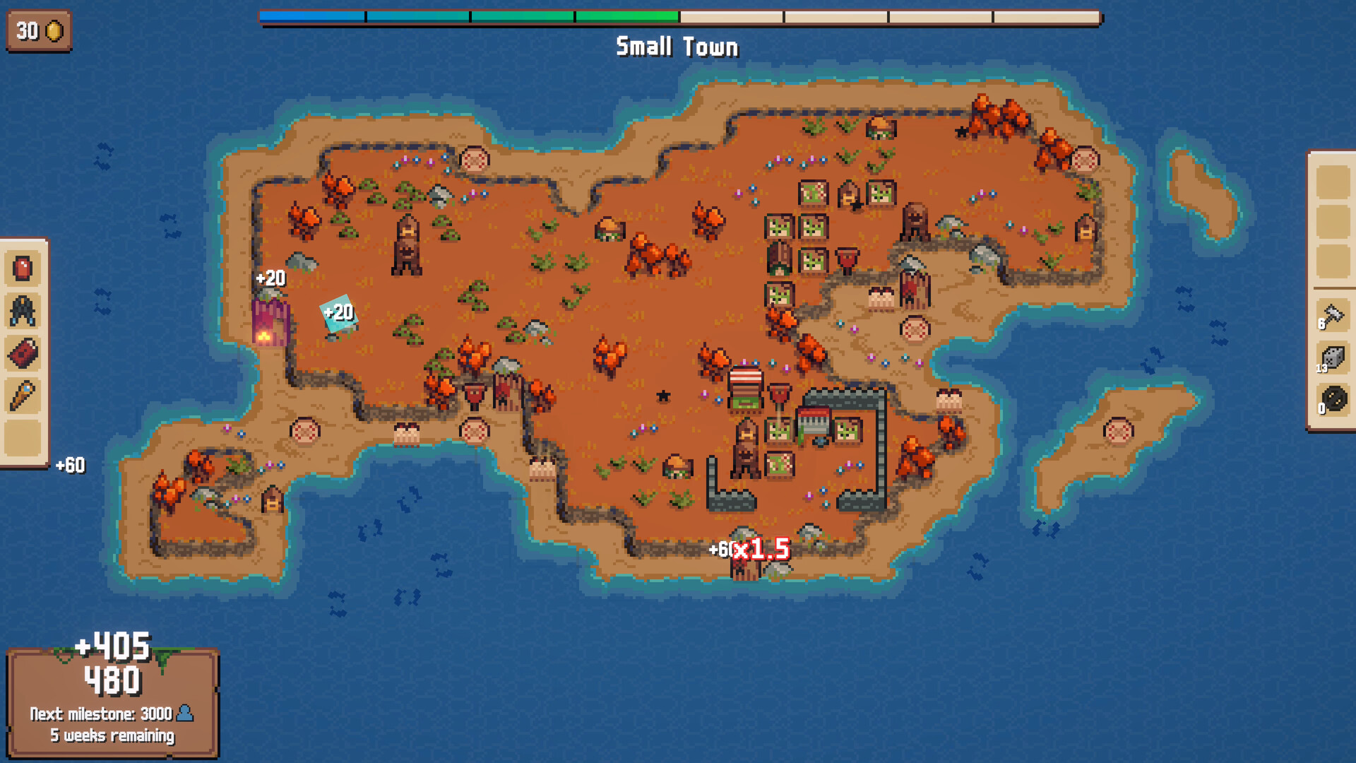 Combolands: Roguelike Citybuilder screenshot #5