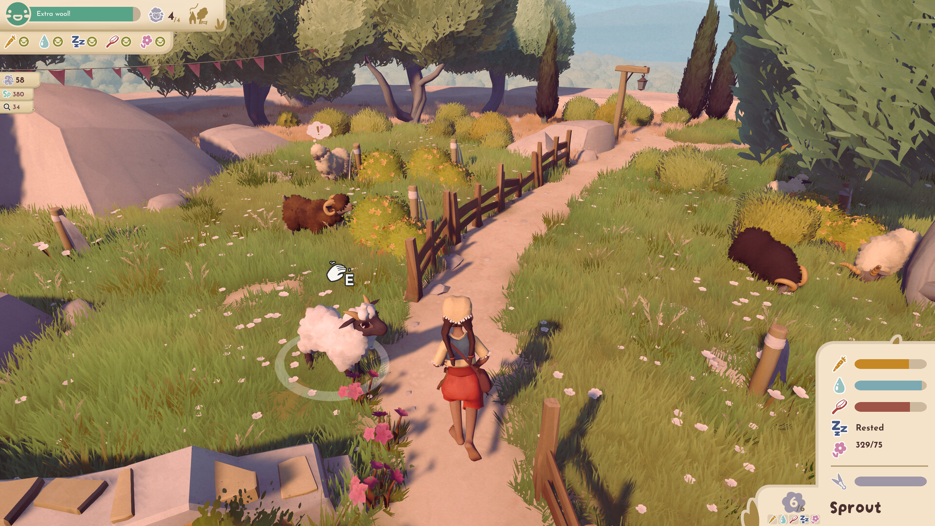 Little Sheep Valley – Cozy ranch-builder screenshot 3