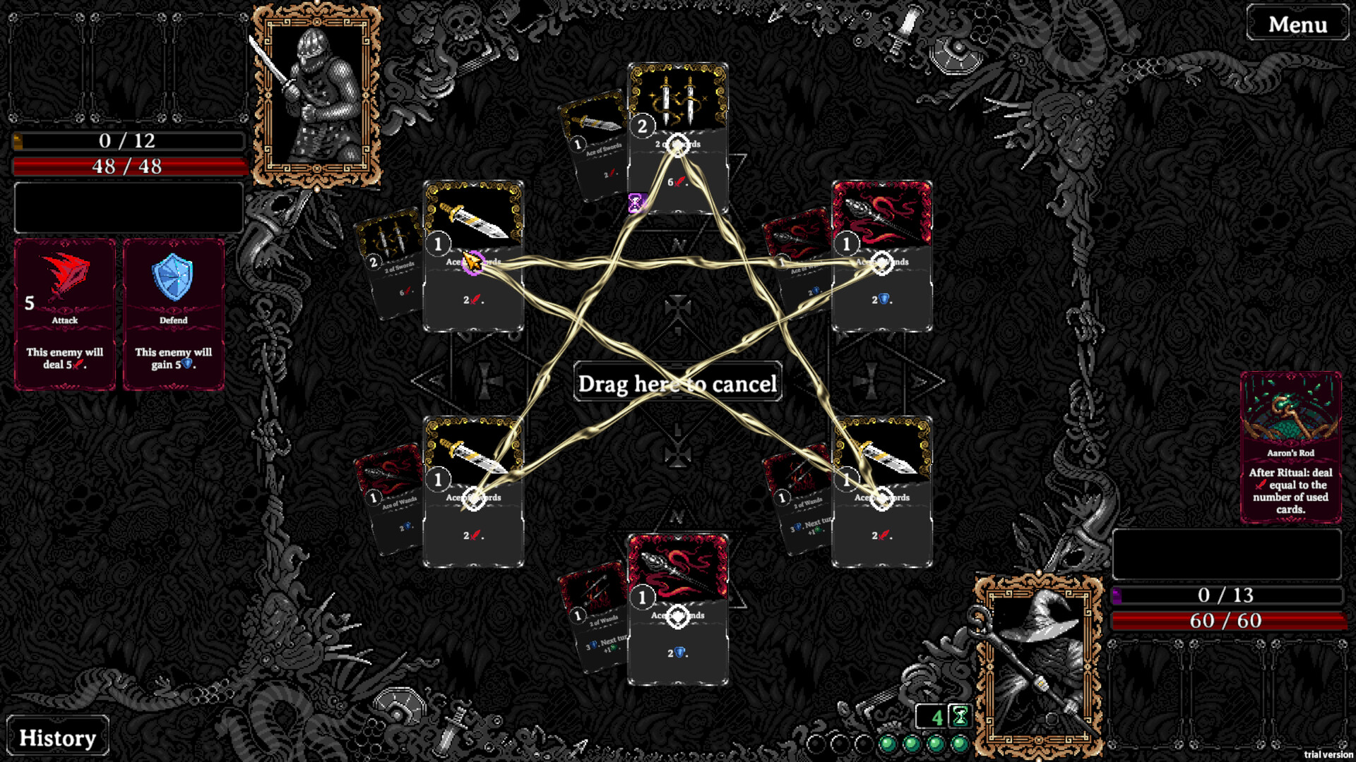 Evocation screenshot 1