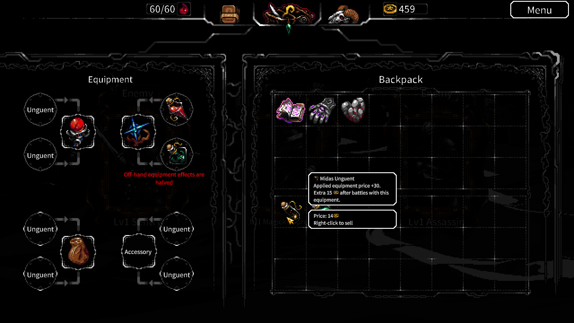 Evocation screenshot #3