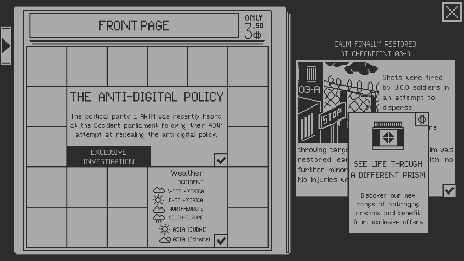 Front Page screenshot #5