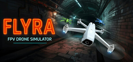 Flyra: FPV Drone Simulator header art