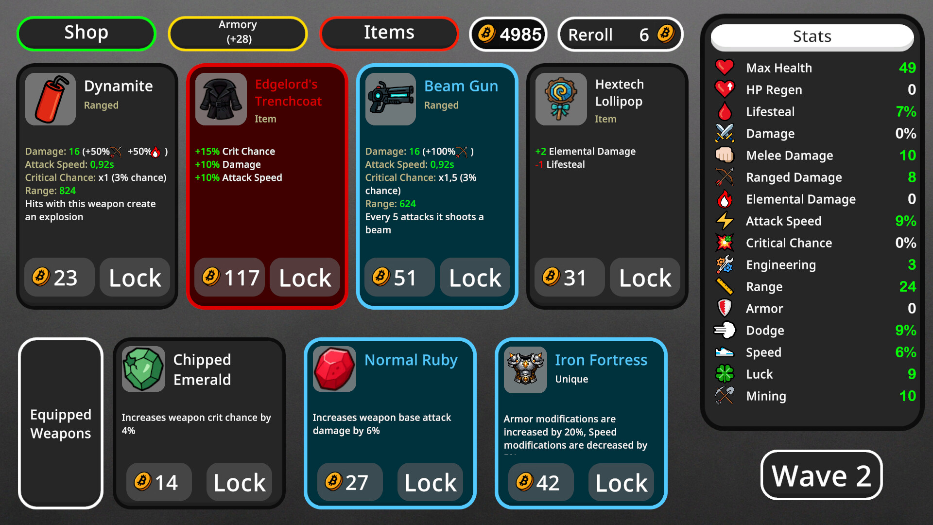 Roguegg: Hardboiled Survivors screenshot #2