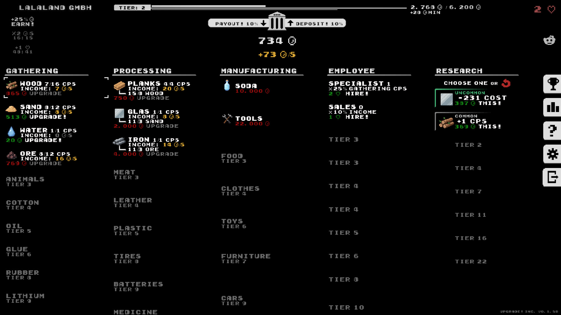 Upgrade! Inc. screenshot #2