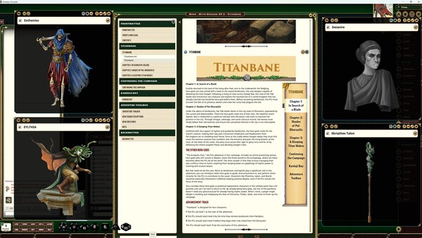 Fantasy Grounds - Pathfinder 2 RPG - Myth-Speaker Adventure Path: Titanbane (3 of 3) screenshot 4