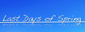 Last Days of Spring Visual Novel