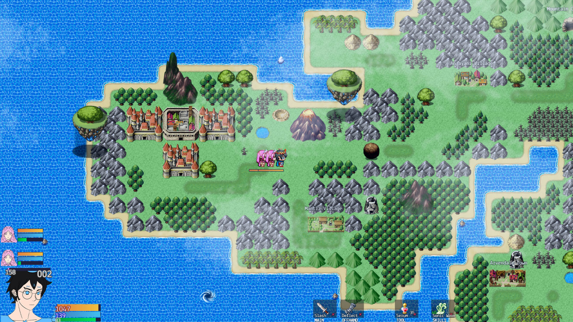 Aakihiko Aaruberutasu Aadisony Aazumeragi - Arias of Rebirth screenshot #6