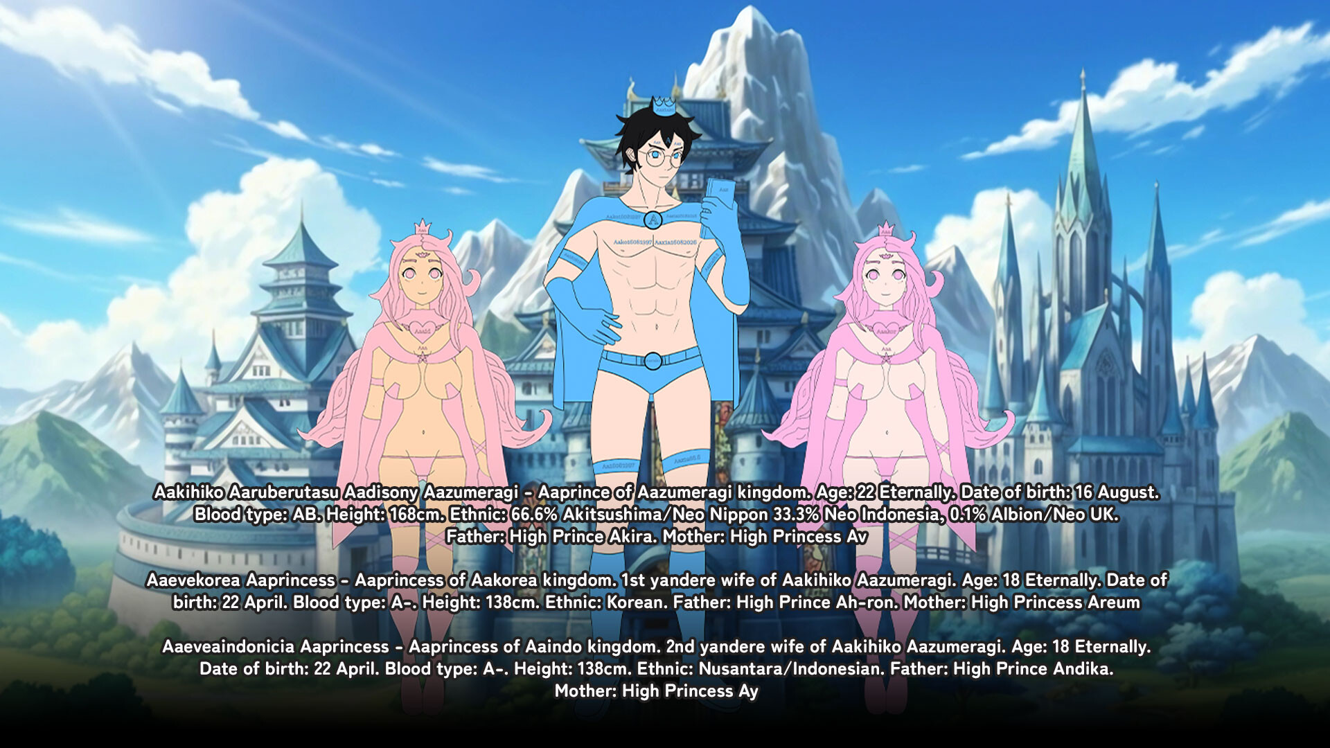 Aakihiko Aaruberutasu Aadisony Aazumeragi - Arias of Rebirth screenshot 7