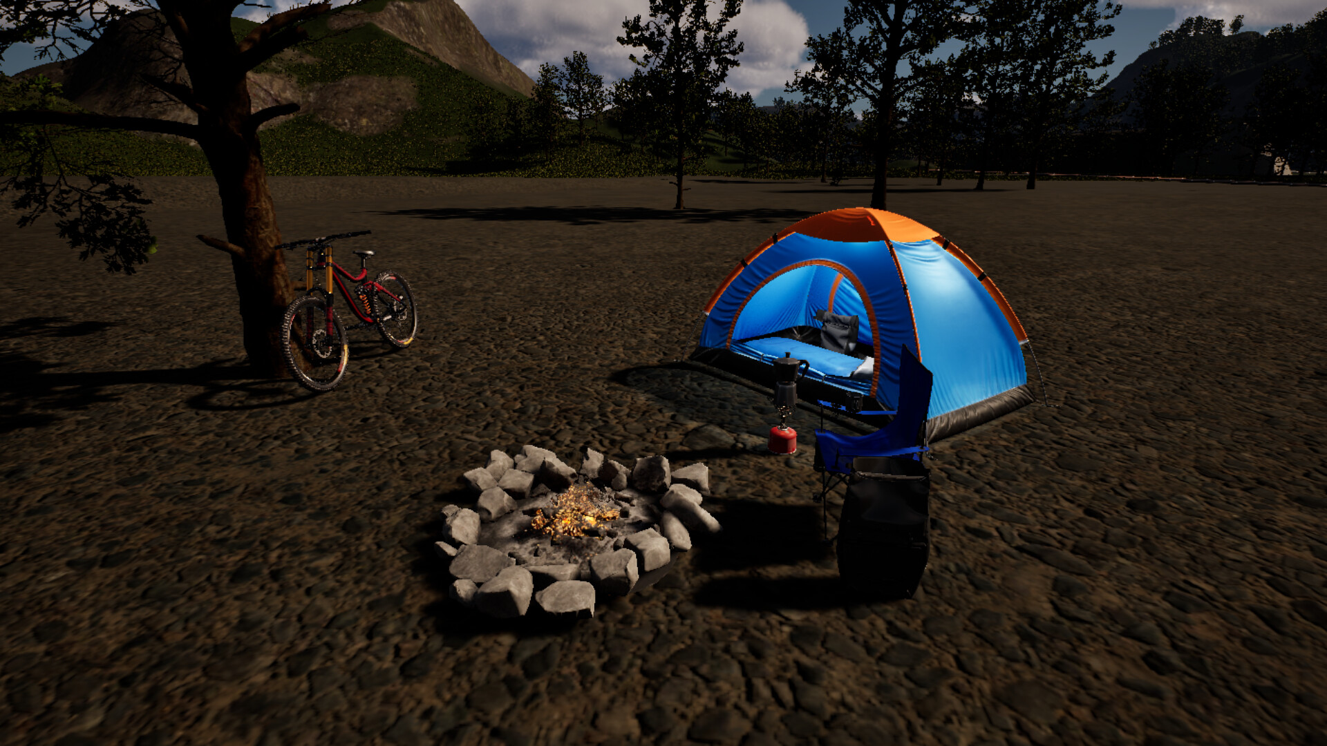 Bikepacking Simulator screenshot #2
