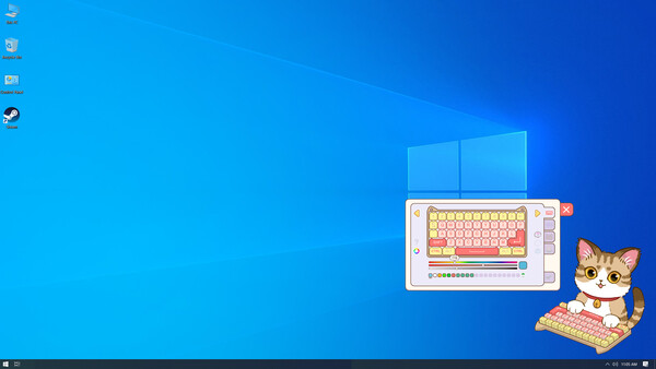 Скриншот из Nekotype Keyboard Cat Simulator Скриншот из Nekotype Keyboard Cat Simulator