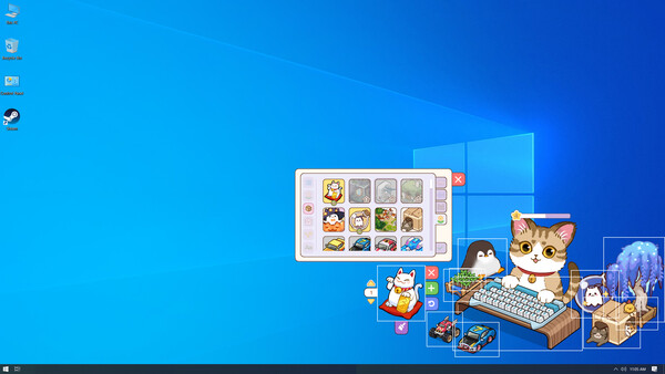 Скриншот из Nekotype Keyboard Cat Simulator Скриншот из Nekotype Keyboard Cat Simulator